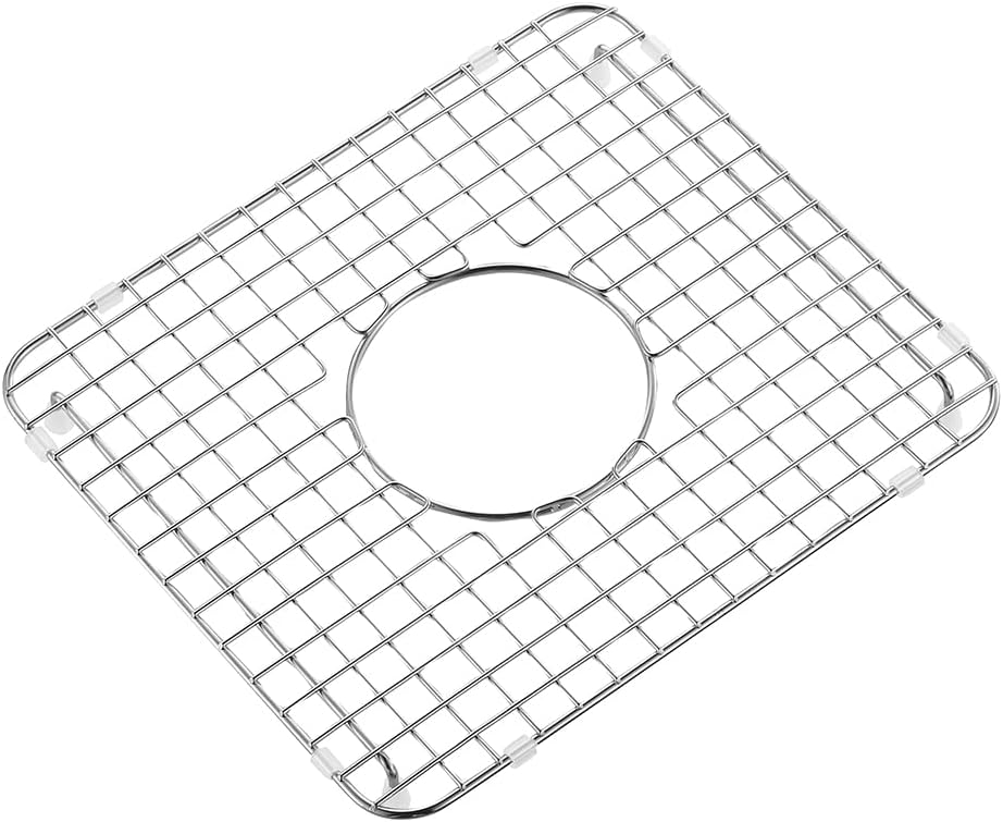 Rejilla fregadero drenaje 12x13.6pulg acero inox