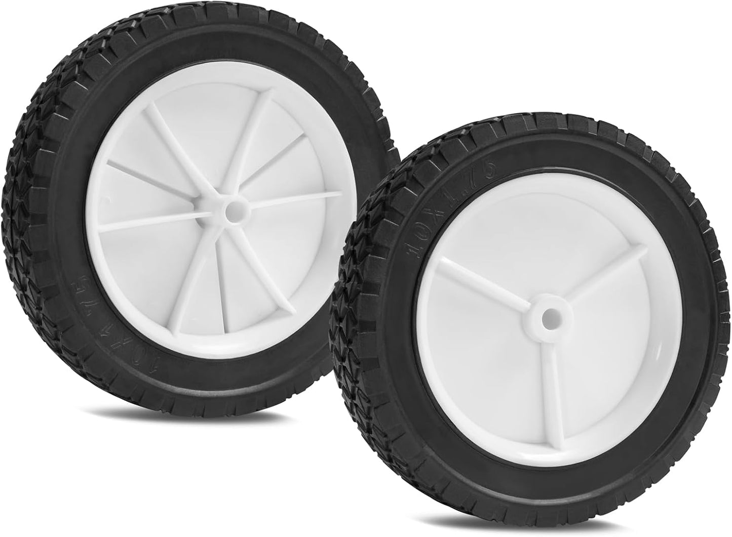 Ruedas cortacésped Oregon 72-110 10x1.75pulg acanalada set 2