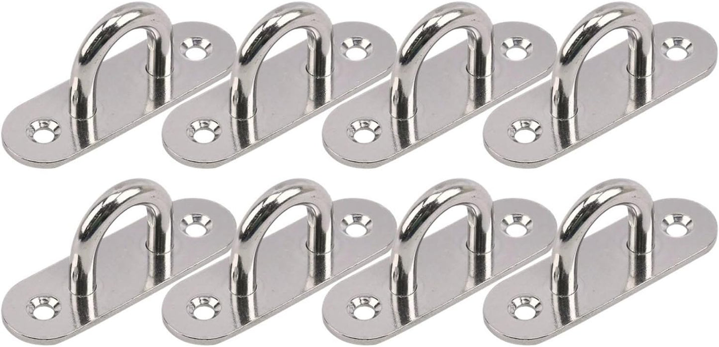 Hamaca acero inox 304 con gancho techo 8 M6 inoxidables
