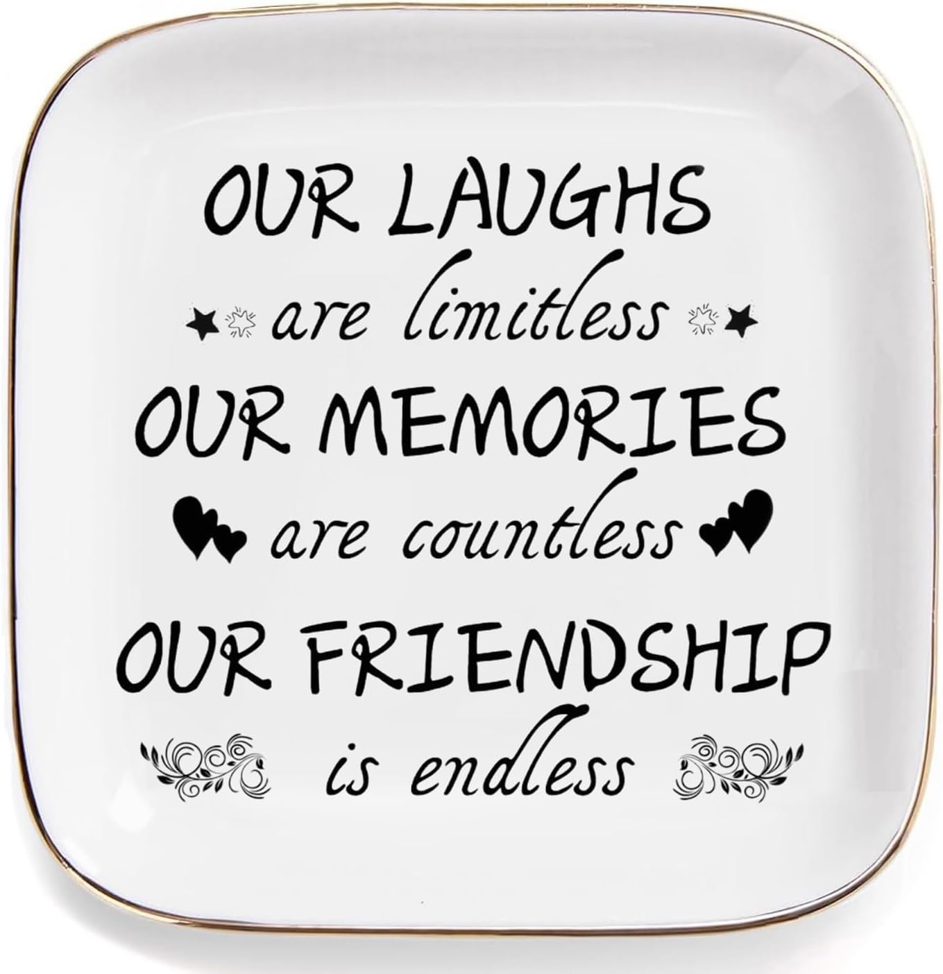 Bandeja abalorios Our Friendship is Endless para amigas