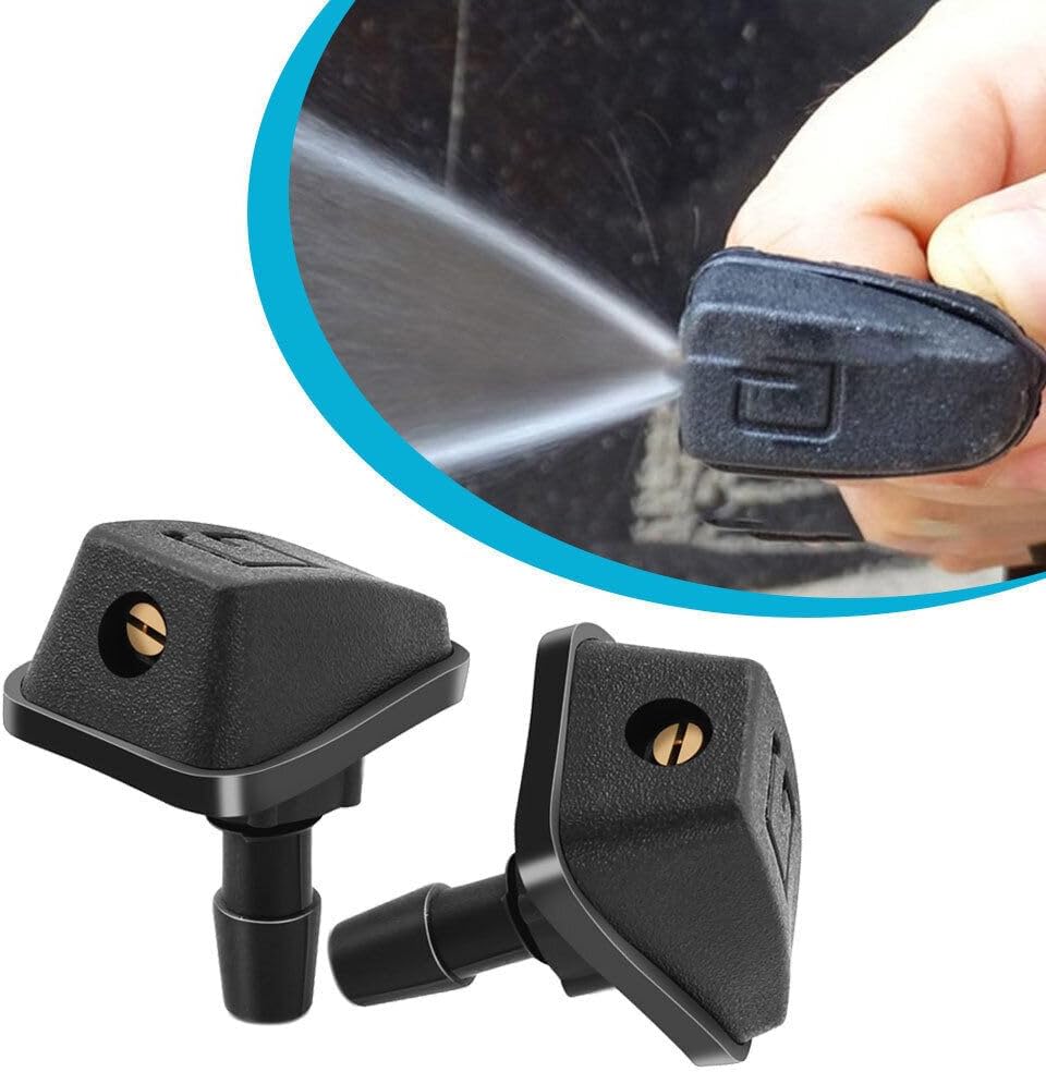 Kit 2 Pzas Rociador Limpiaparabrisas Universal Ford Chrysler