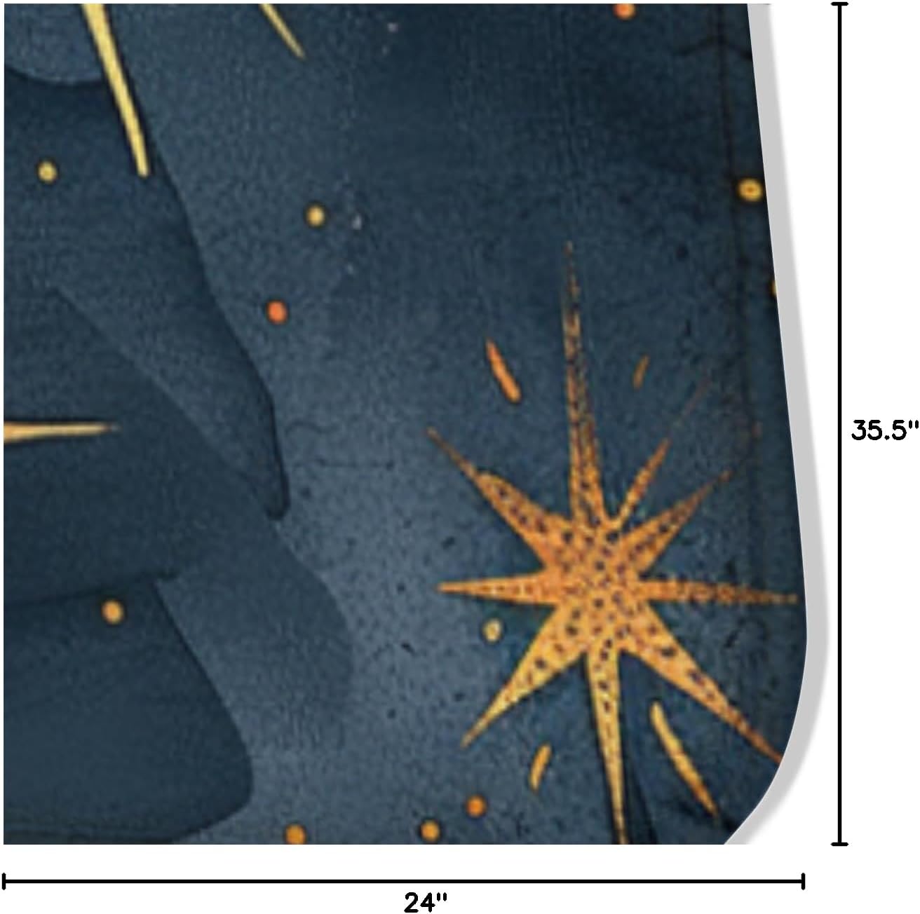 Alfombra estrellas luna cielo nocturno dormitorio sala