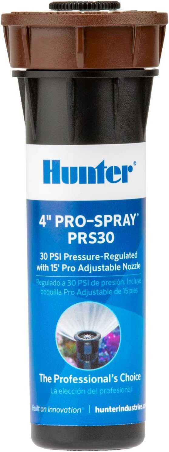 Cabezal aspersor 4pulg boquilla ajustable 15ft