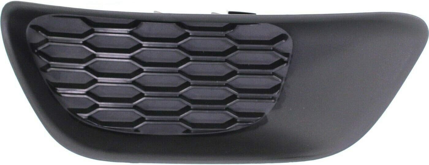 Inserto parachoques izquierdo Dodge Caravan negro