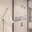 Set 4 Pzas Accesorios Baño Níquel Satinado