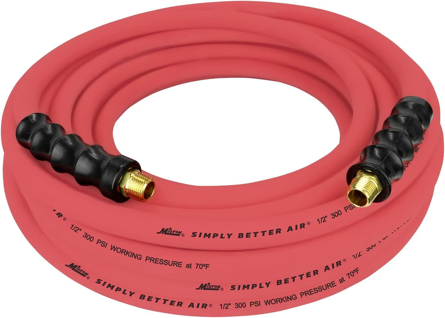Manguera goma ultraligera 1/2x50' extremos 3/8NPT