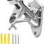 Soporte mástil bandera acero inox 304 con 2 posiciones