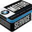 Caja lata almacenamiento retro 84.5oz BMW metal tapa