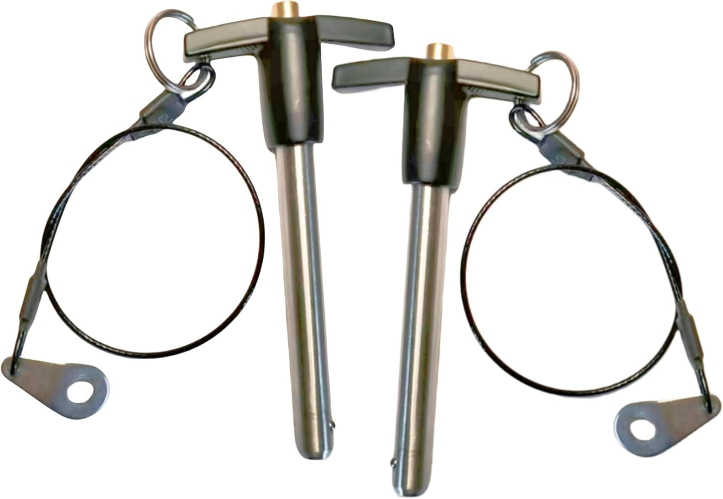Pasador bloqueo T acero inox 304 cuerda seguridad 15/32x3-5/32