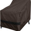 Fundas para muebles patio impermeables 600D marrón oscuro