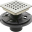 Drenaje 4pulg acero inox SUS304 cepillado níquel