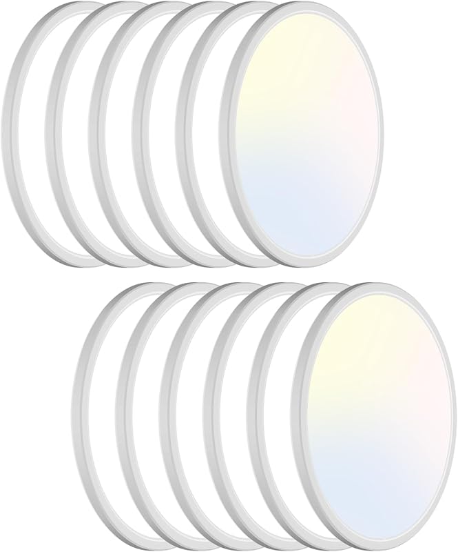 Lámpara Led Techo Empotrada 33cm 3 Colores 28W