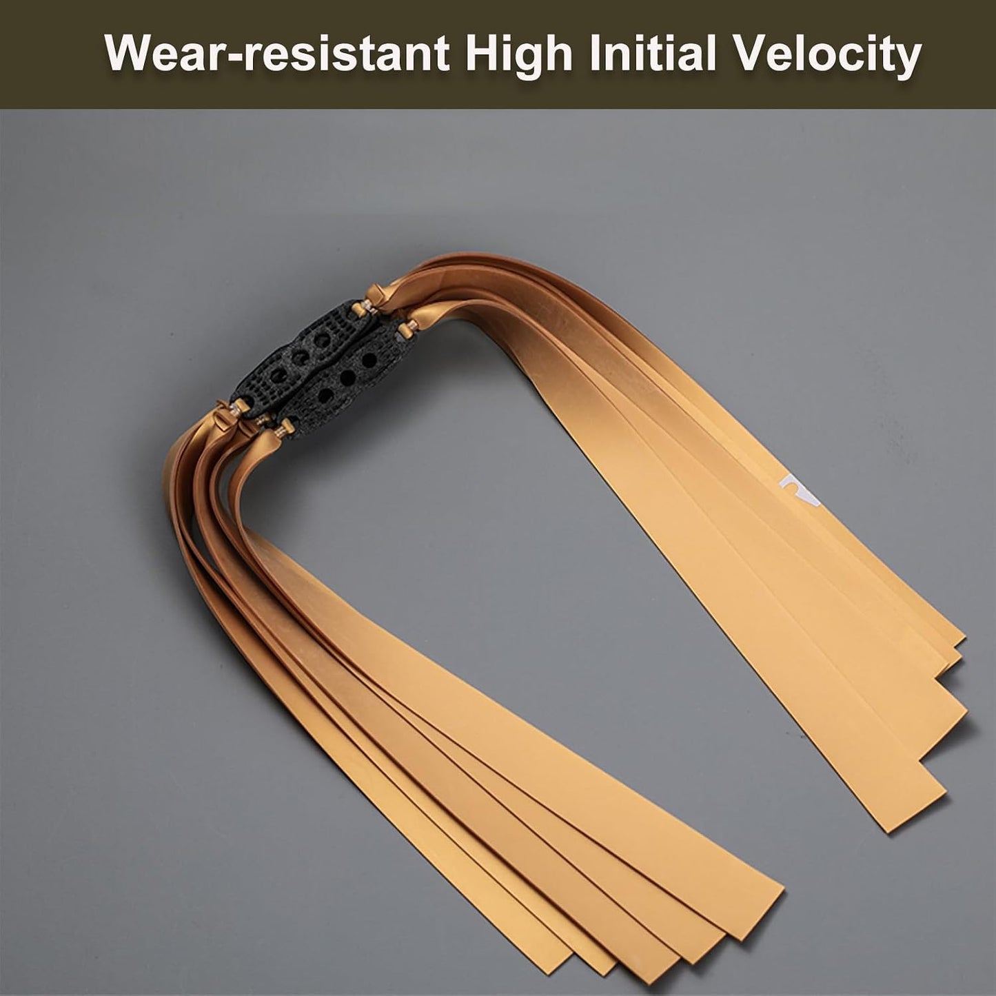 11 Pzas Bandas Goma Slingshot Resistente 0.033-0.047"