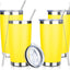 Vaso acero inox 20oz con popote y cepillo 4uds
