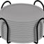 Set 12 Posavasos Silicona Soporte Resistentes Calor Antimanchas