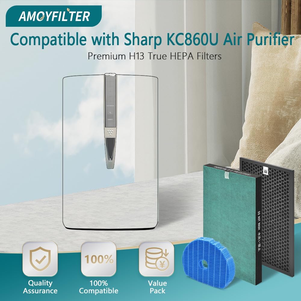Filtro aire KC860U H13 HEPA comp Sharp