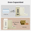 Comedero 2en1 para gatos 0.8gal y dispensador agua acero