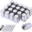 Set 20 Tuercas M12x1.5 Cromadas Comp Ford Fusion