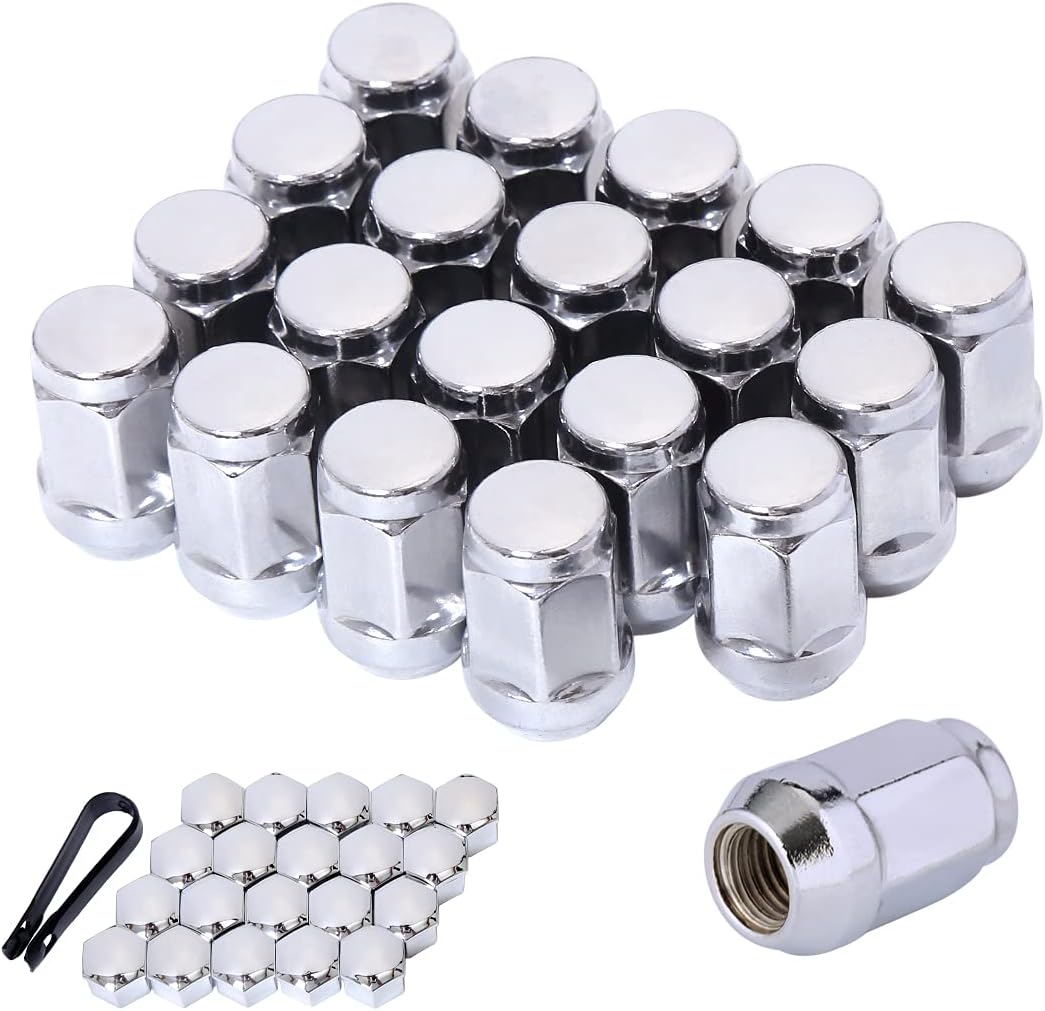 Set 20 Tuercas M12x1.5 Cromadas Comp Ford Fusion