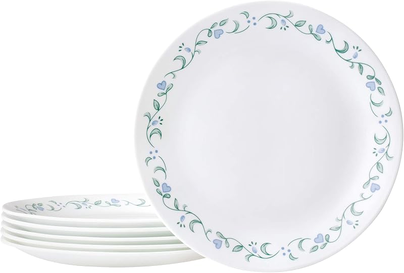Platos resistentes a rupturas pack 8 Country Cottage