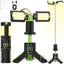Linterna LED recargable 5000lm 9 modos plegable camping