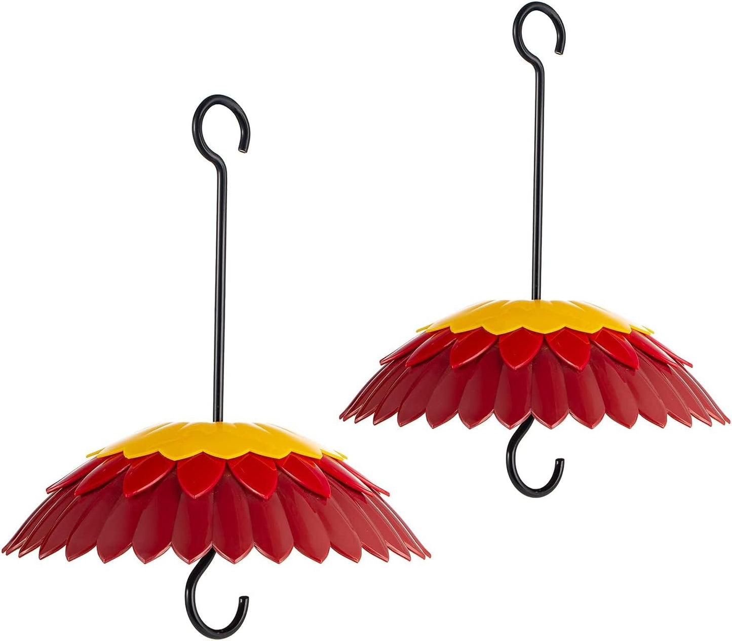 Cubierta protectora comedero pájaros 8pulg deflector rojo