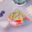 Lazo plástico reutiliz. para pan tarta 4" morado