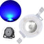 20 Bombillas LED Azules 1 W para Luces Escenario