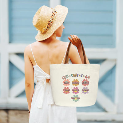 Bolsa floral para la Biblia mujer regalo cristiano