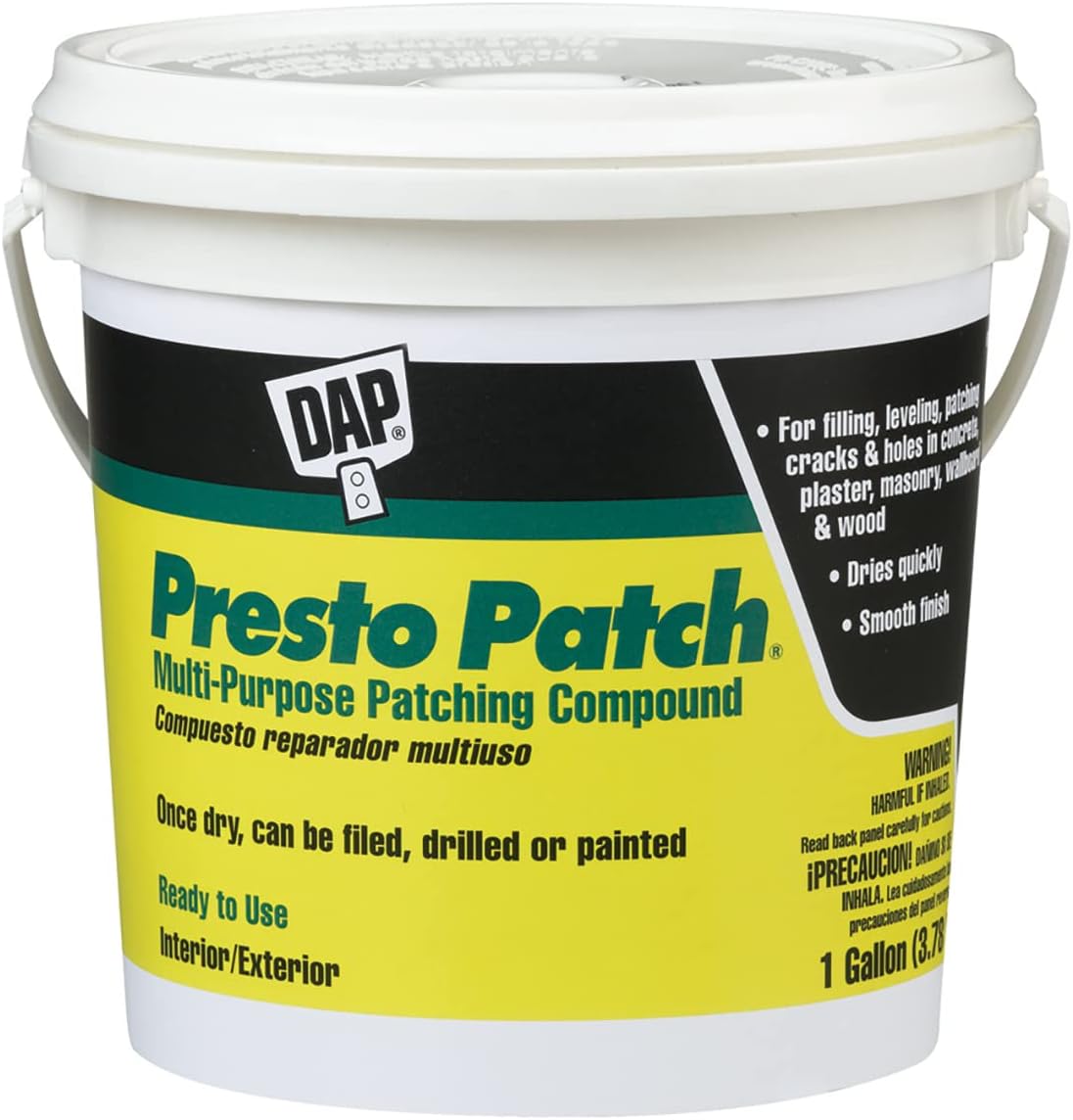 Parche compuesto multiuso blanco 1gal