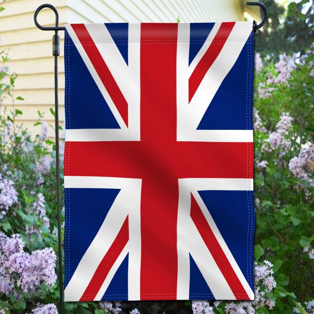Bandera jardín doble cara 18x12.5" resistente