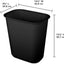 Cubo basura rectangular 5.5gal fácil limpiar 24uds color