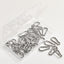 Mosquetón acero inox 1.57pulg ganchos resorte set 30
