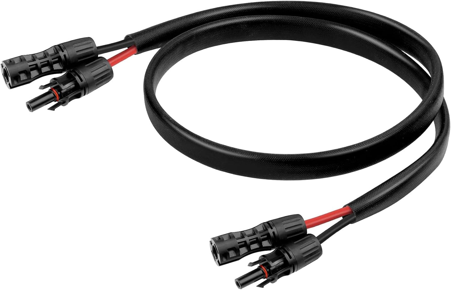 Cable solar 8AWG 3pies con conectores FV impermeables