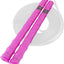 Cuerda de saltar ajustable para fitness color rosa