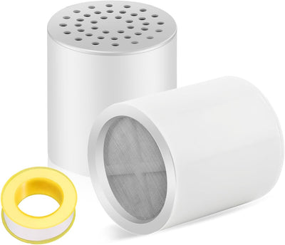 Cartucho filtro ducha 20 etapas suavizante agua paquete 2