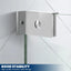 Panel puerta ducha vidrio fijo 30x78pulg 5/16 pulg transparente