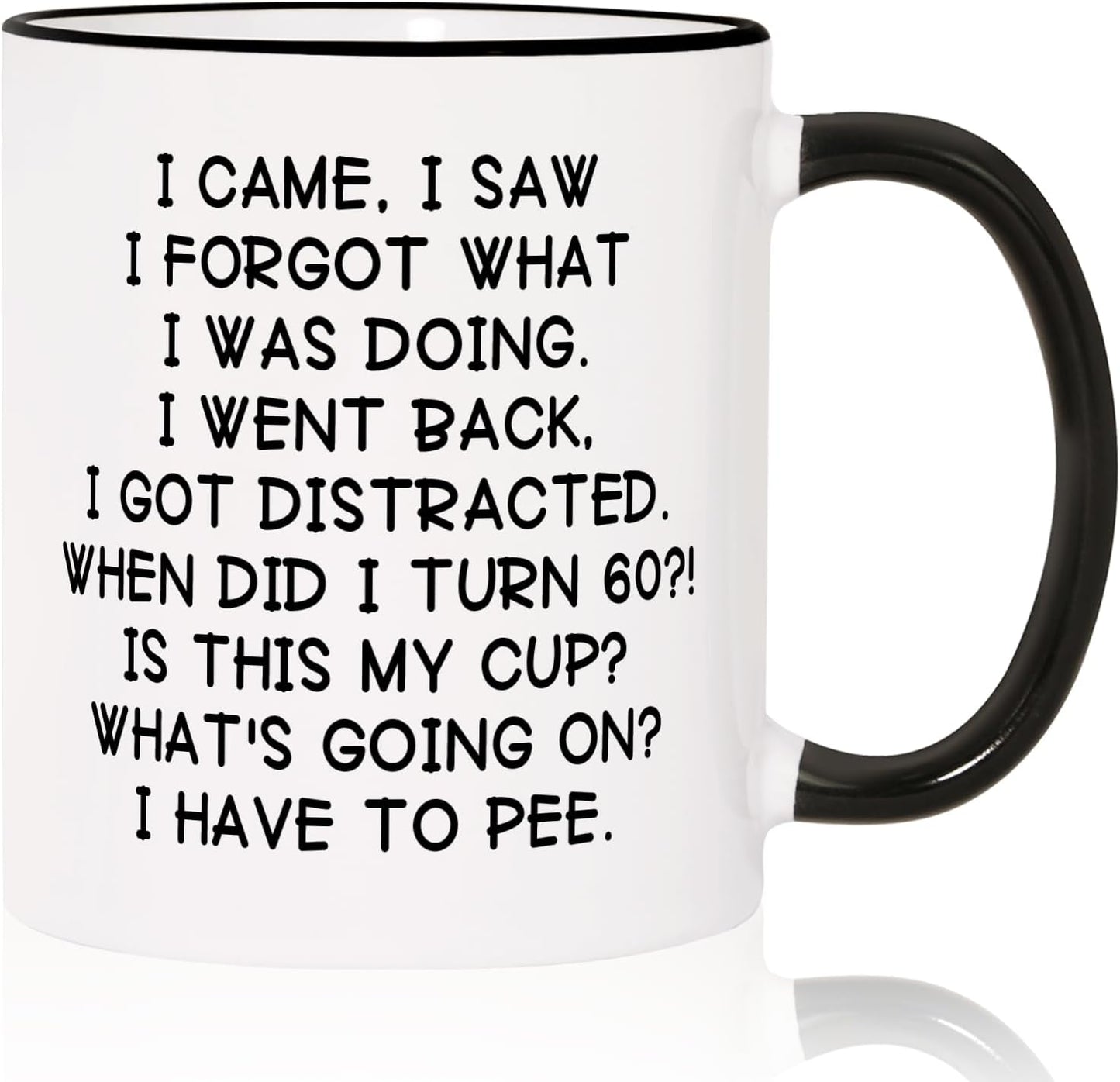 Taza 11oz regalo cumpleaños 60 para ella y él