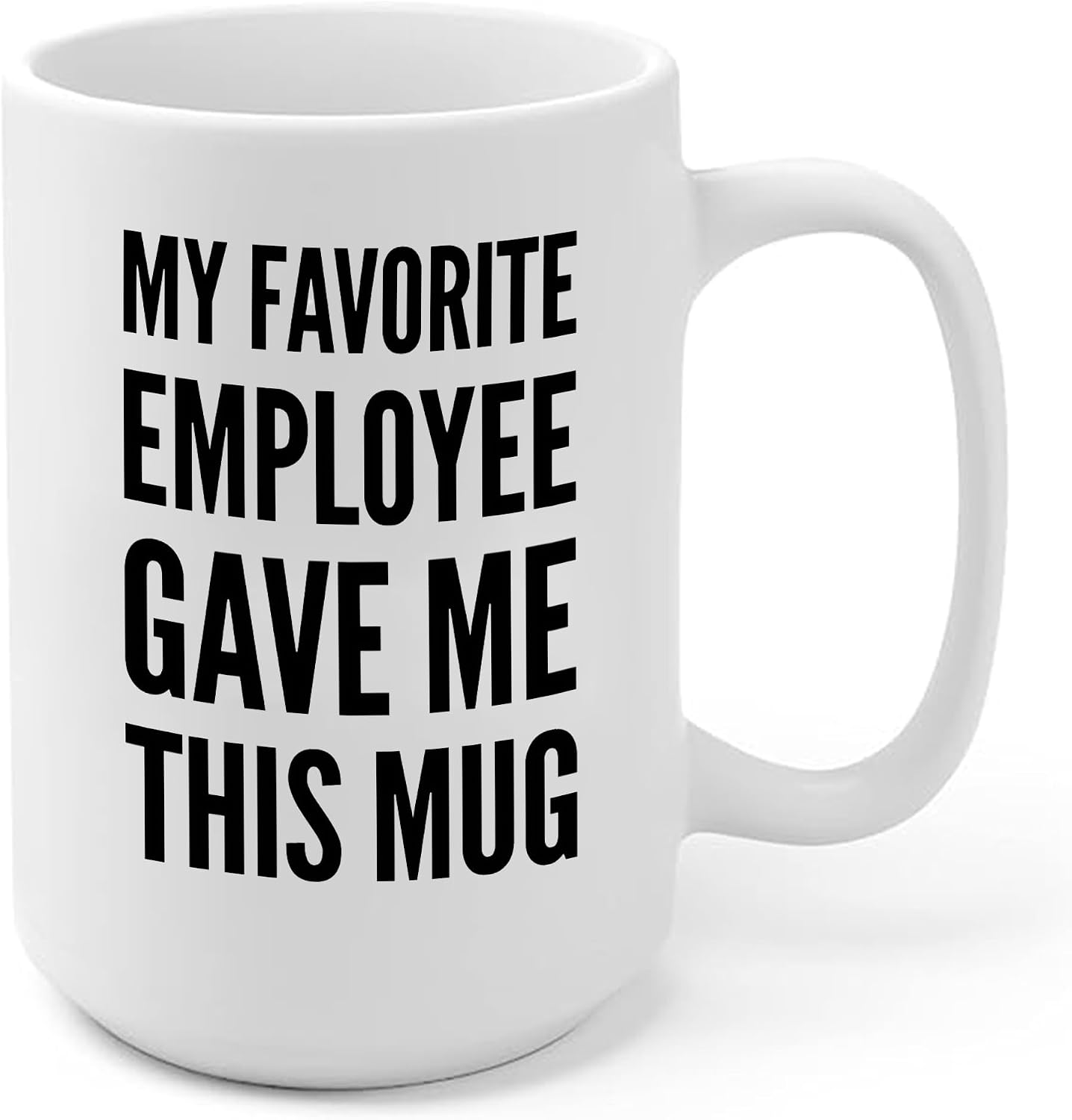 Taza divertida para jefes 443ml blanco