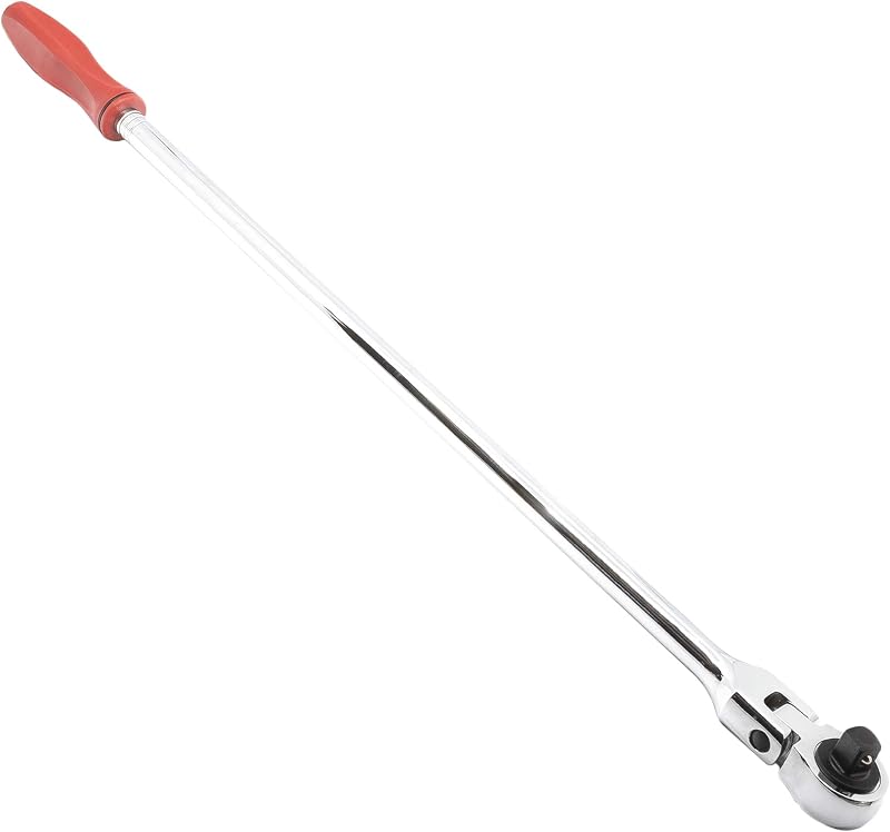 Trinquete cabeza flexible 1/2 72 dientes 25.5" acero Cr-V