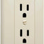 Placa pared toma corriente decorativa 1 banda set 5