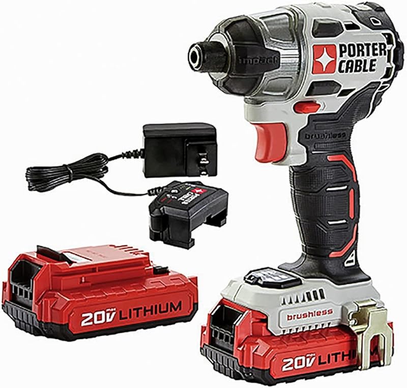 Atornillador impacto 20V 1/4" 2700RPM batería incluida