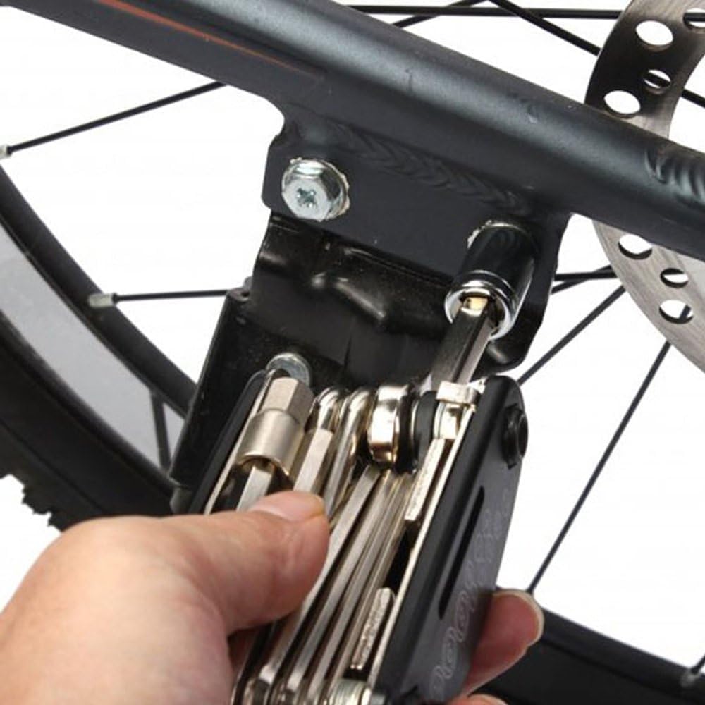 Kit herramientas bicicleta 16 en 1 con bomba 120 PSI