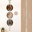 2 Pzas perchas macramé para sombreros pared decorativo