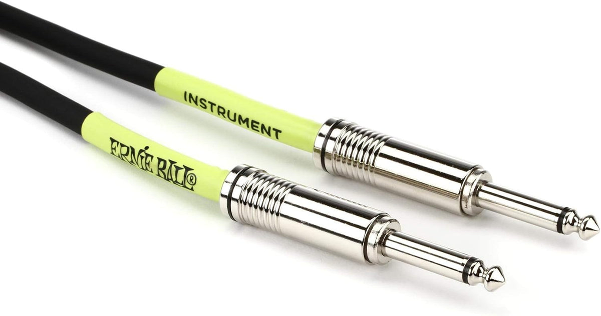 Cable instrumento recto 20ft negro