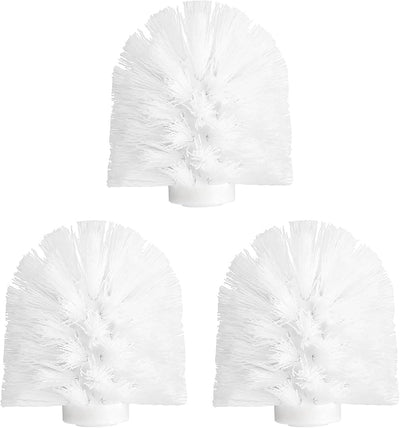Cabezal cepillo inodoro redondo 0.47pulg blanco
