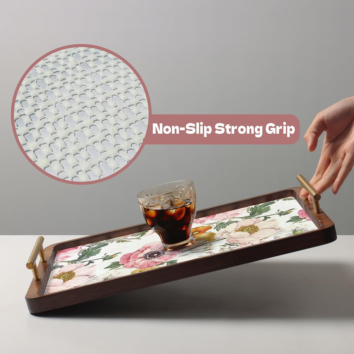 Forro estante cocina no adhesivo antiderrap impermeable