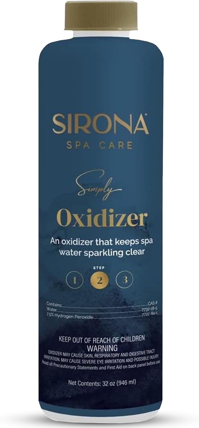 Oxidizer 32oz con taza medidora para hidromasaje sin cloro