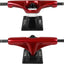 Camiones rojos monopatín ruedas rodamientos ABEC 5