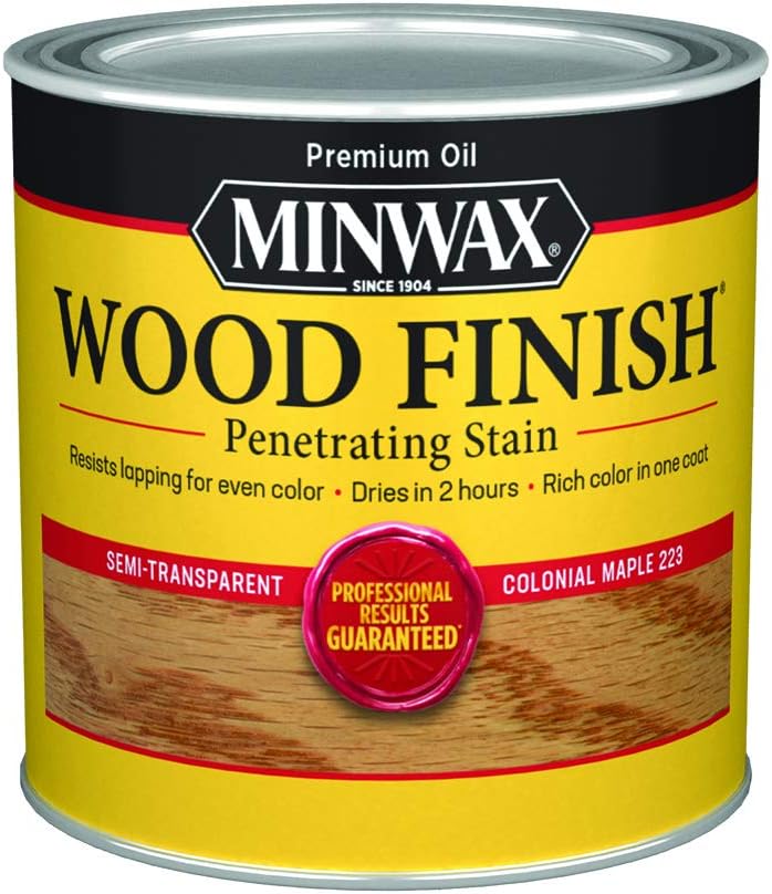 Acabado madera tinte arce colonial 0.5pint